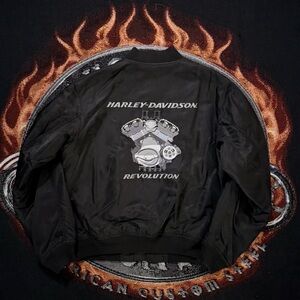 Harley-Davidson Black Bomber Jacket